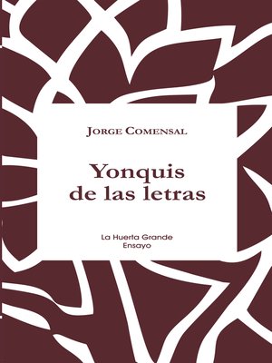cover image of Yonquis de las letras